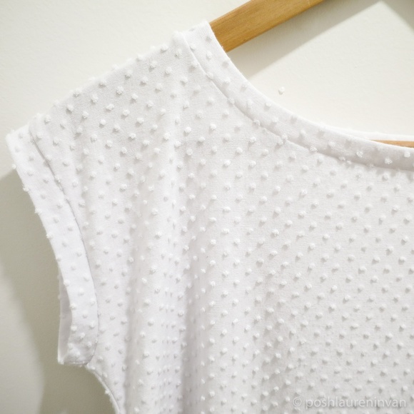 Wilfred Tops - WILFRED Anvers T-Shirt Jacquard Knit White XS